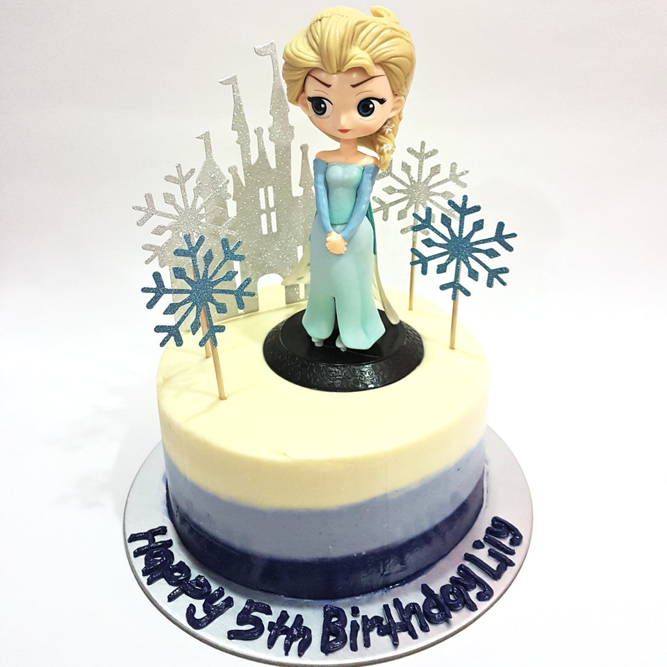 Elsa Figurine Customised Cake