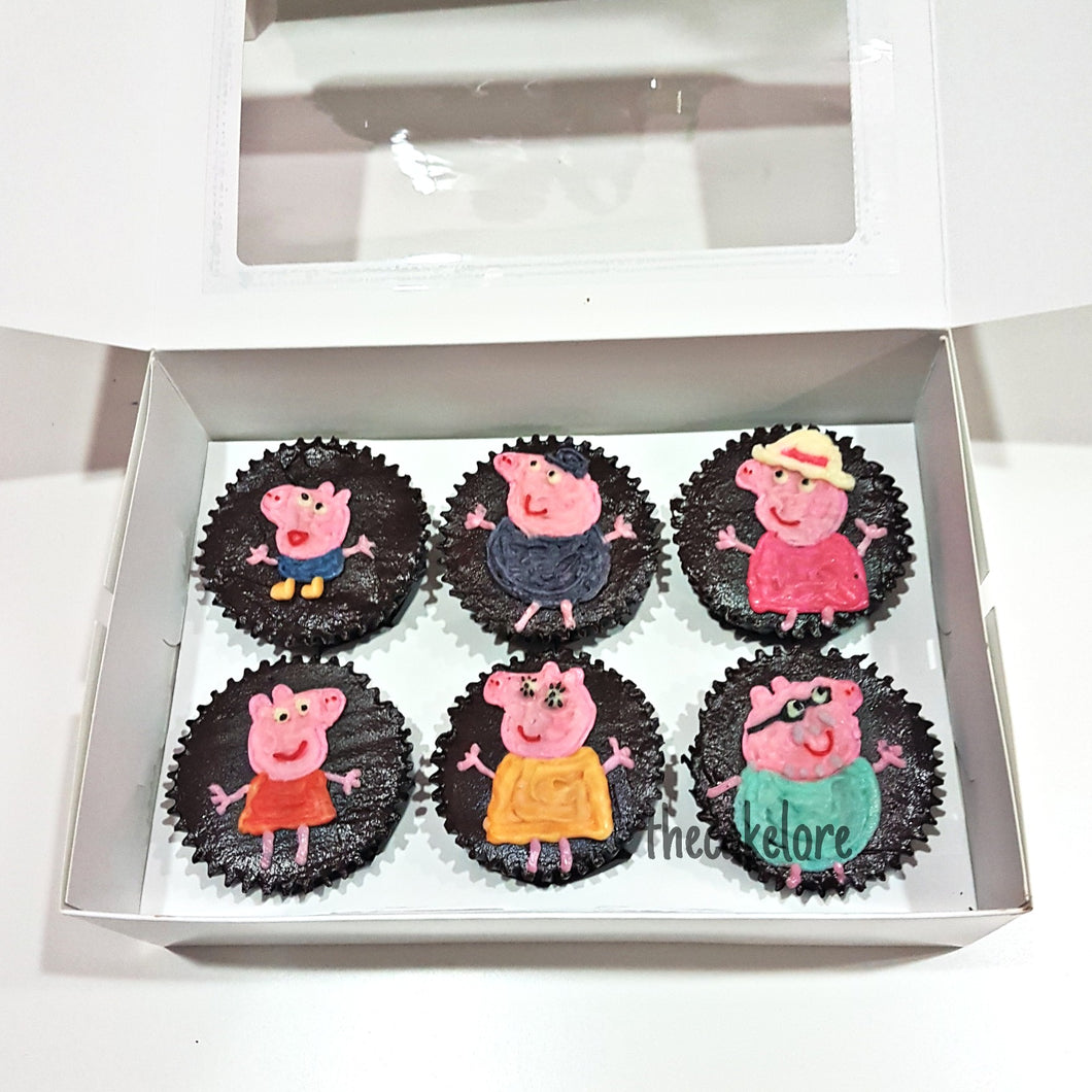 Peppa Pig Cupcakes