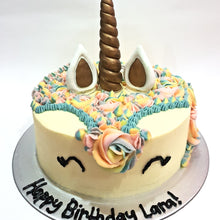 Load image into Gallery viewer, Unicorn Cake (choose your own colours)
