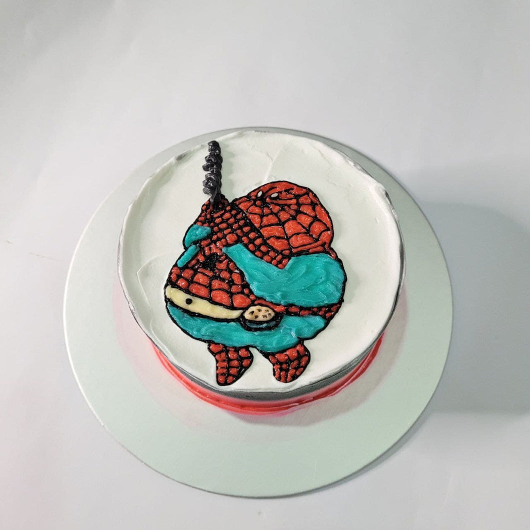 Plump Spiderman Cake